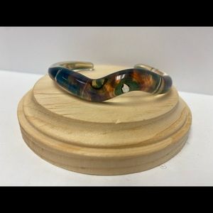 Glass Cuff Bracelet